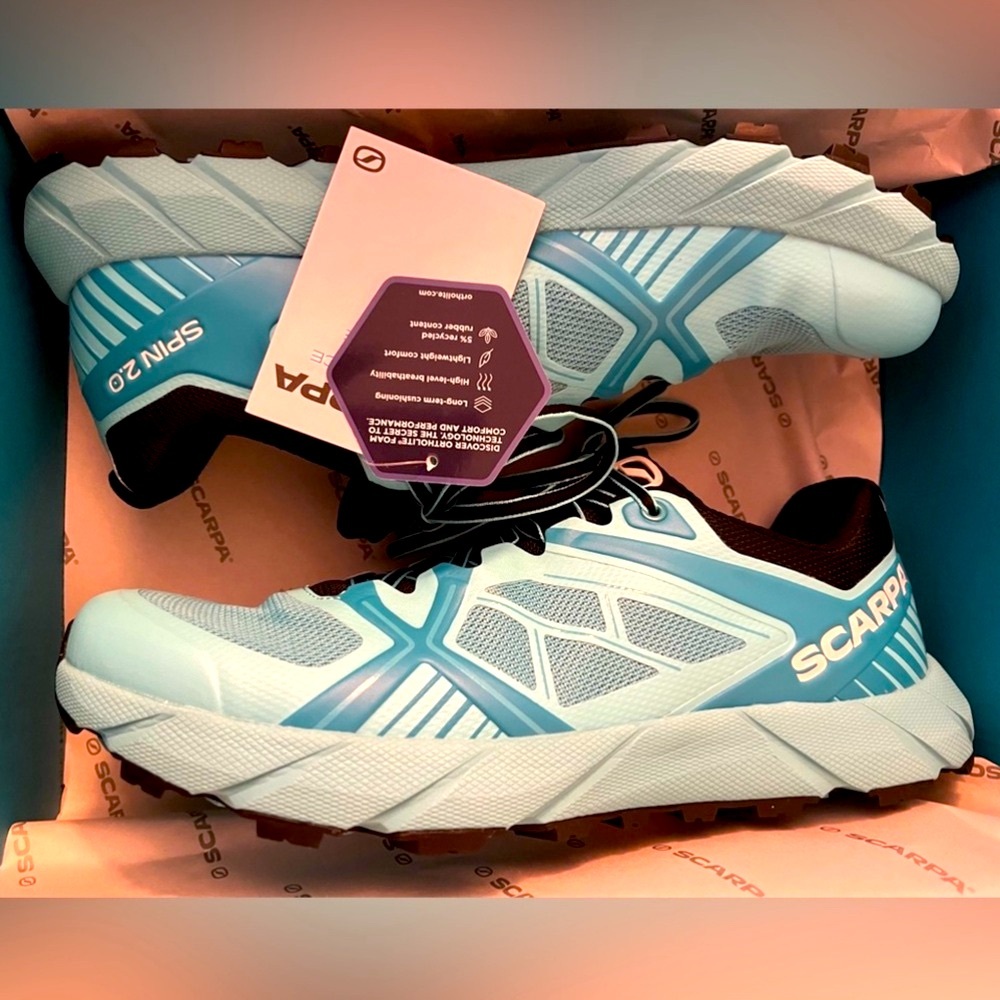 NWT Scarpa - Spin 2.0 - trail running NWT